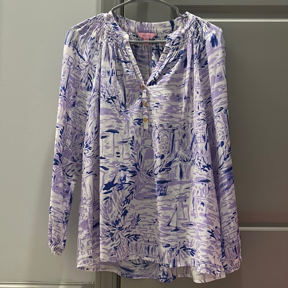 Lilly Pulitzer Silk Top